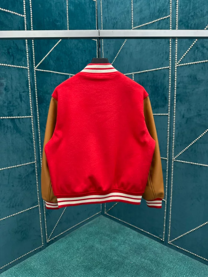 Louis Vuitton Vvn Leather Varsity Jacket - LK51