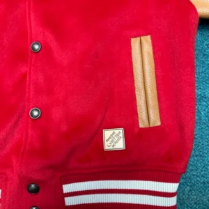 Louis Vuitton Vvn Leather Varsity Jacket - LK51