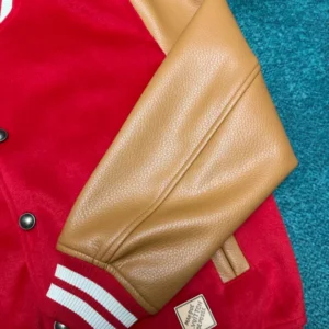 Louis Vuitton Vvn Leather Varsity Jacket - LK51