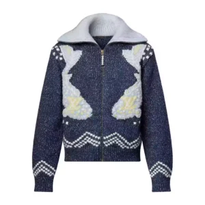 Louis Vuitton Zippered Knitted Blouson - LK50