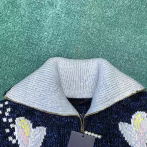 Louis Vuitton Zippered Knitted Blouson - LK50