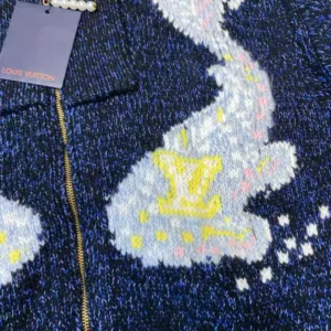 Louis Vuitton Zippered Knitted Blouson - LK50