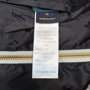 Louis Vuitton Graphic Leather Mix Tracktop 